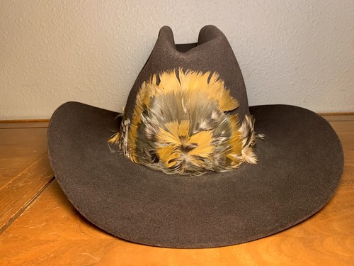 RESISTOL XXX-BEAVER ヴィンテージ ウエスタンハット 57 Vintage Resistol XXX Beaver 6 7/8 Self Conforming Cowboy Hat