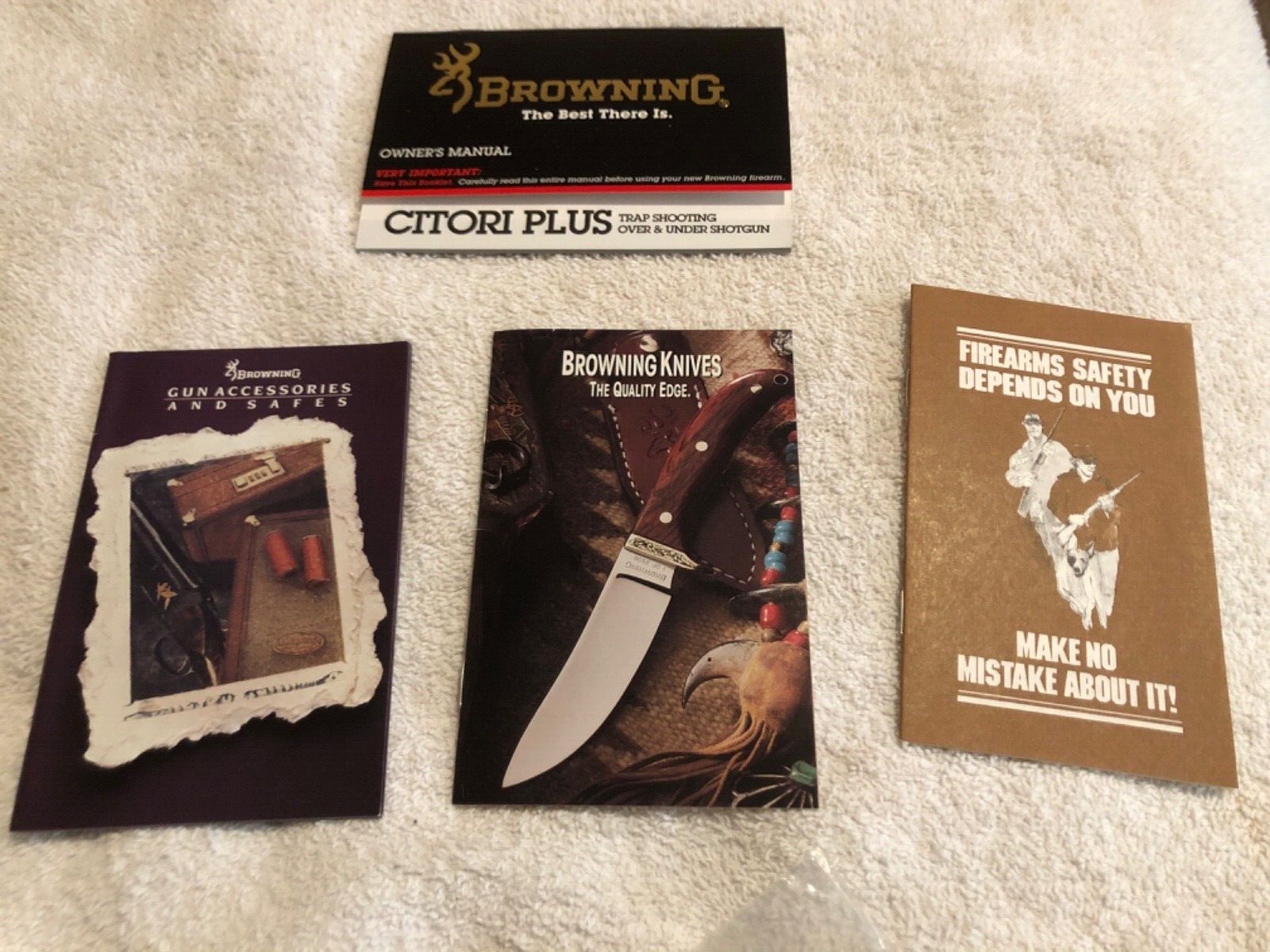 BROWNING CITORI PLUS TRAP Over/Under Shotgun Owner's Manual