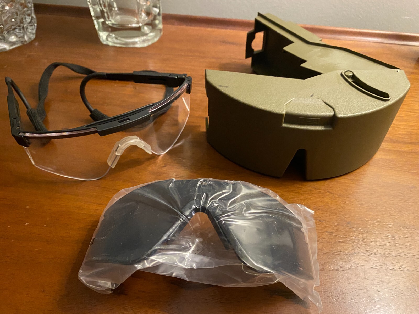 Dark + Clear Lenses + Od Green Case