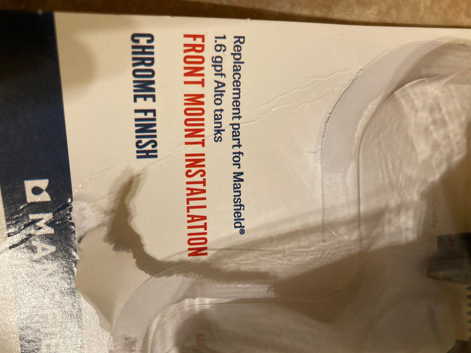 2 pack Model 40 Flush Lever ,40CHP10, Mansfield Flush Levers