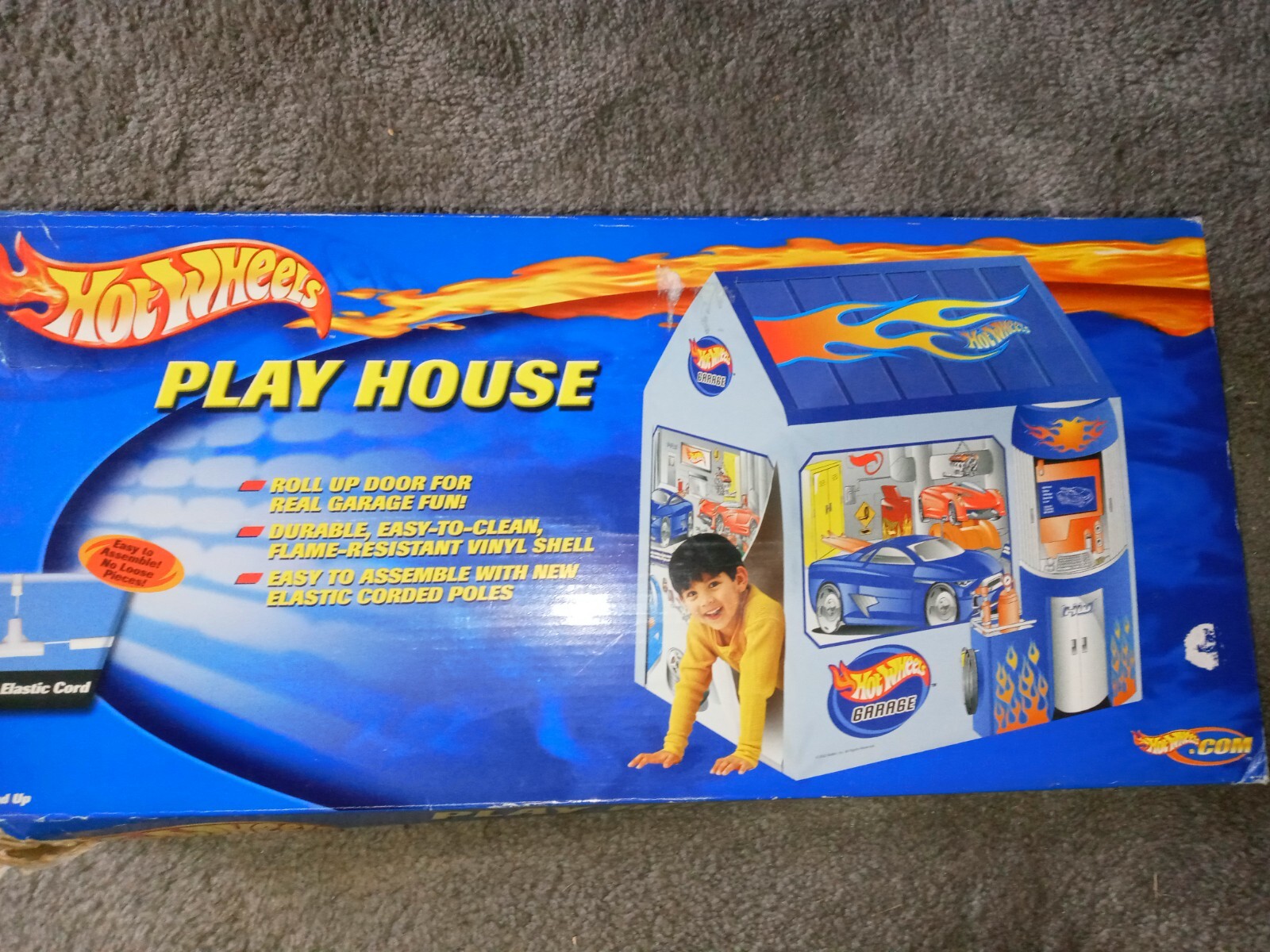 Hot Wheels vintage vinyl play house tent