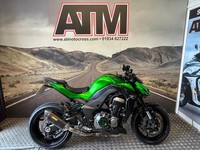 KAWASAKI ZR1000 F 2015 MOTORCYCLE, AKRAPOVIC EXHAUST, TAIL TIDY, (ATMOTORCYCLES)