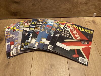 Air Progress Magazine Lot of 12 Issues 1991 Complete Year January - December