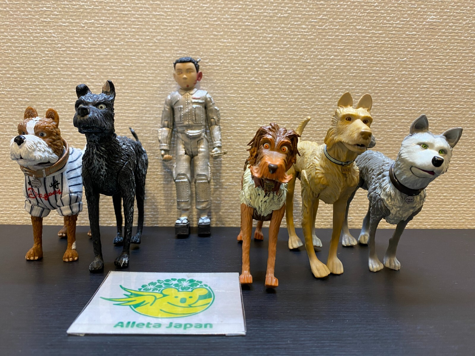 Isle of Dogs Exclusive Figure 6 pcs Complete Set Atari REX DUKE