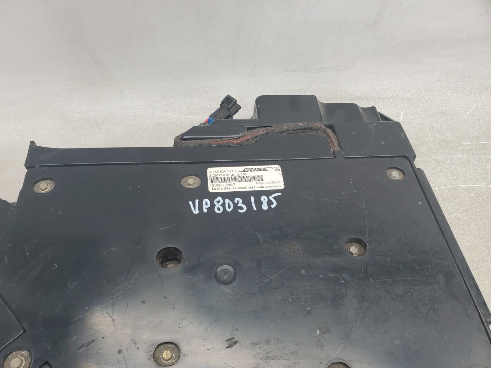 ✅1998-2001 MERCEDES-BENZ ML CLASS BOSE SUBWOOFER BASS BOX OEM I203