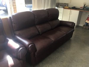 Berkowitz leather lounge suite | Sofas | Gumtree Australia Bayside Area - Beaumaris | 1226312929