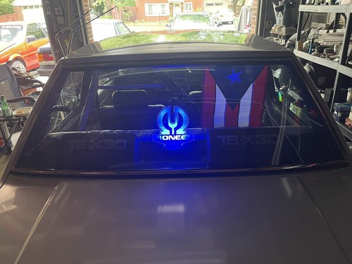 90's PIONEER 販促用 ライト パイオニア 照明 ヴィンテージ レトロ Pioneer Stereo Vintage Logo LED Lighted Sign 16 Color Base