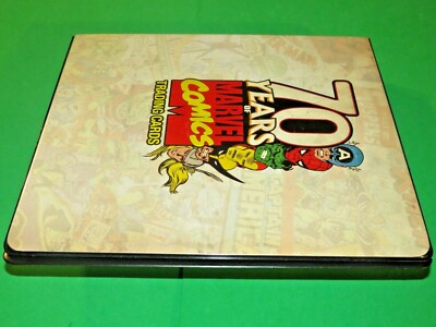 70 Years of Marvel Comics Card ALBUM Binder 2010 RITTENHOUSE ARCHIVES RARE!