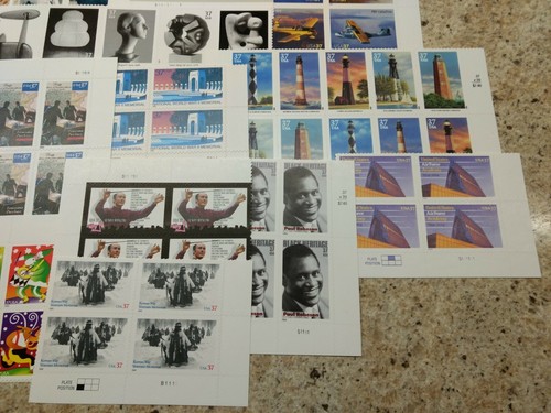 Lot Of 102 Unused 37¢ U.S. Stamps - $37.74 Face Value