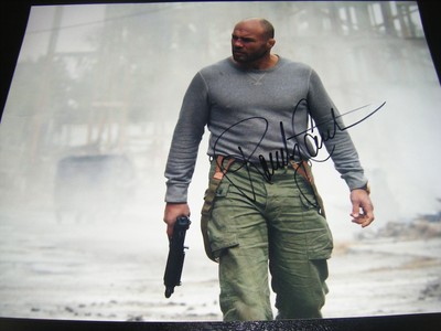 randy couture signed the expendables 11x14 photo coa proof