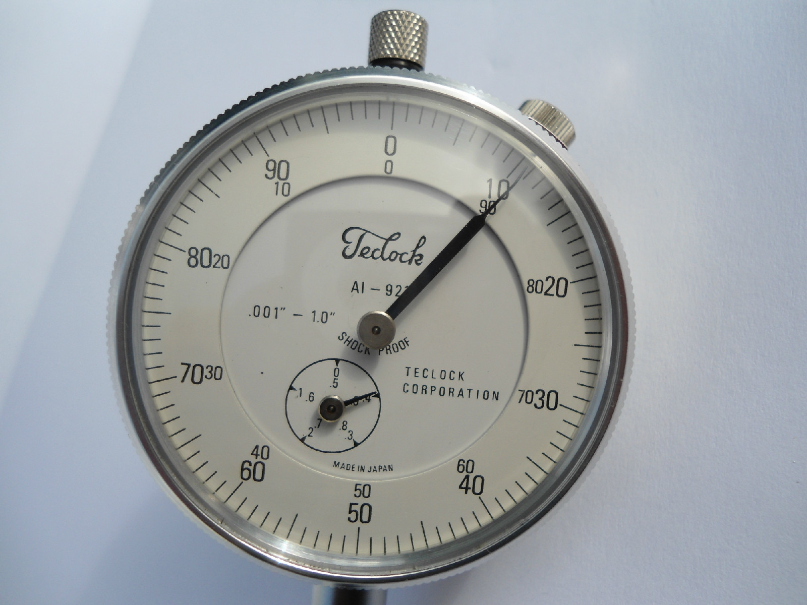 Bezel with lens Type 1 teclock dial indicator AI-921 made in USA.