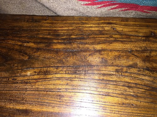 Magnificent Rare 1800's Elm Wood Plank Chinese Altar Table