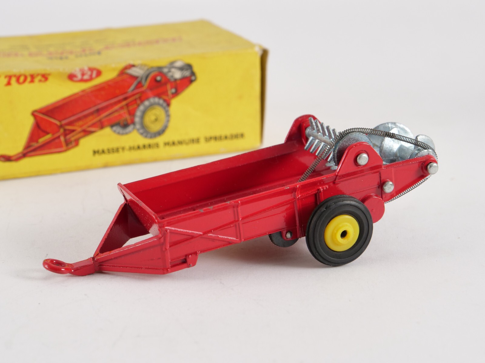 Dinky Toys GB No. 321 Massey Harris Manure Spreader Trailer