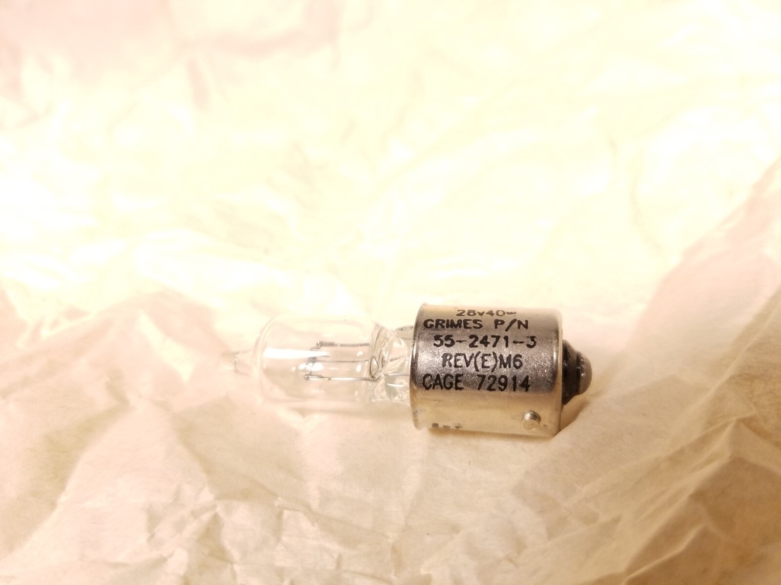 Honeywell Aerospace Halogen Lamp 55-2471-3 Free Shipping | eBay