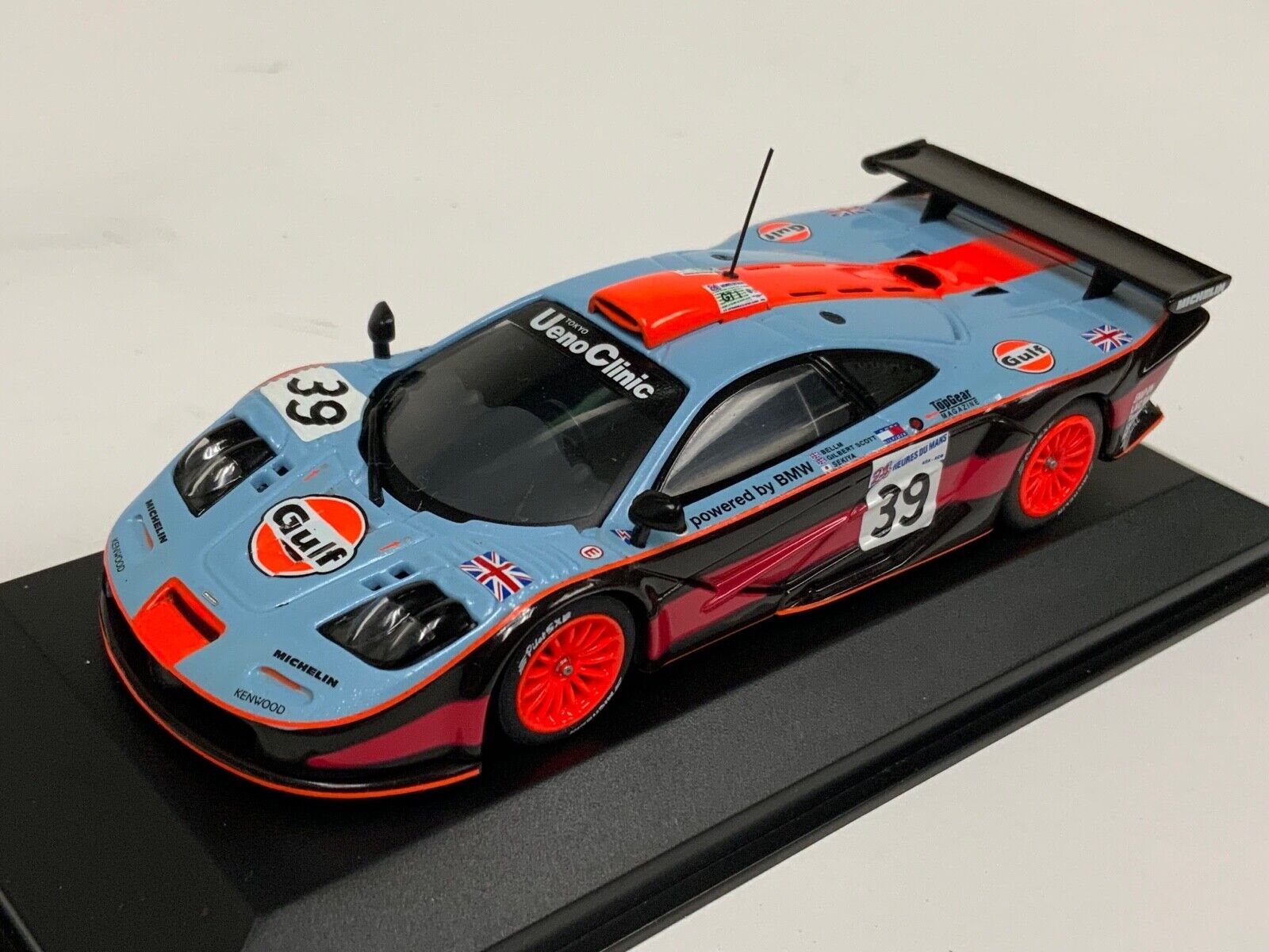 1/43 Minichamps McLaren F1 GTR Long Tail 1997 24 H of Le