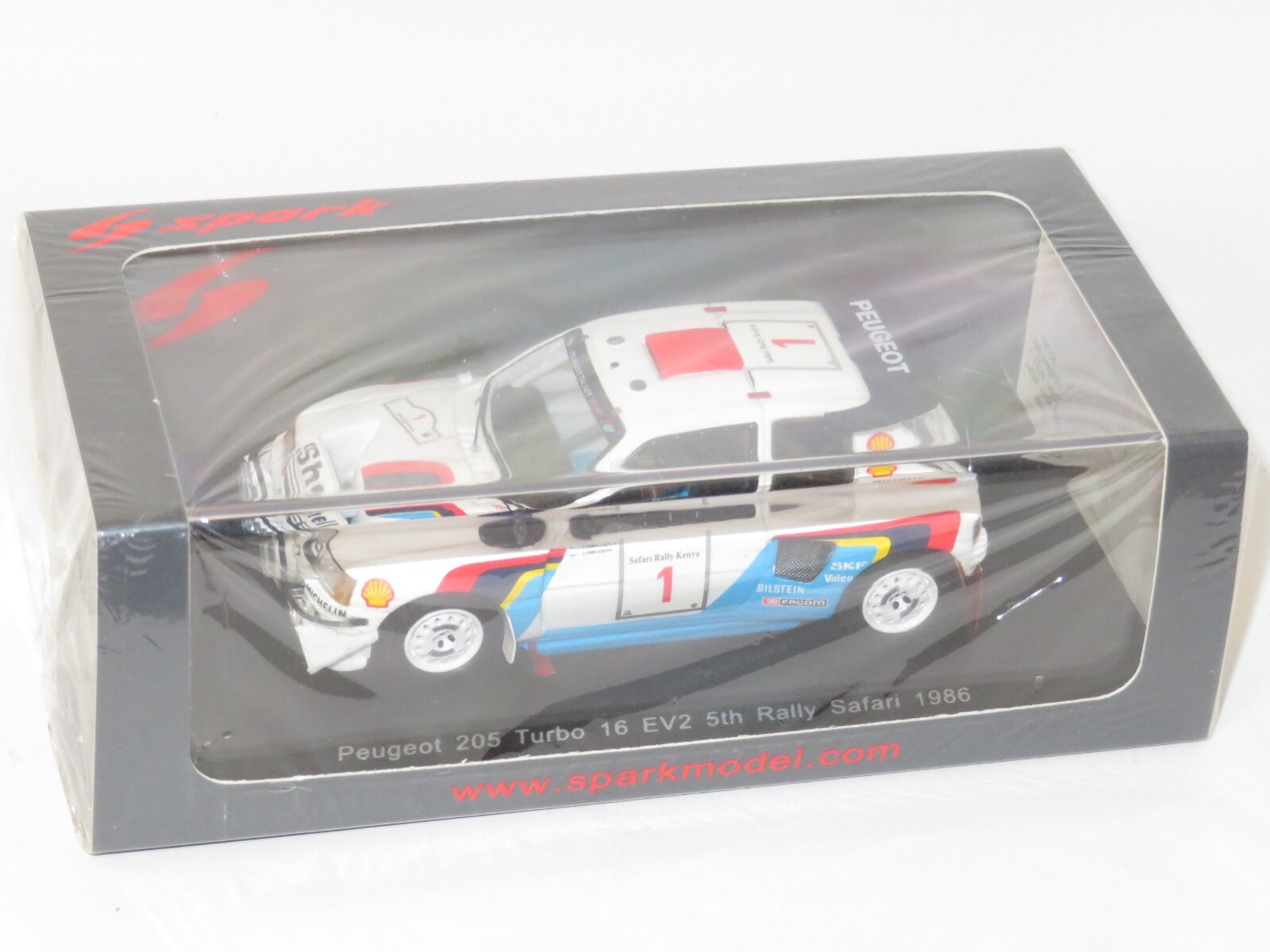 1/43 Peugeot 205 T16 Evo.2 Safari Rally Kenya 1986 #1 J 1/43 Peugeot 205 T16 Evo.2 Safari Rally Kenya 1986 #1 J