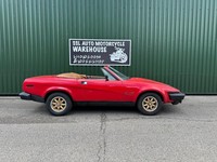 Triumph TR7 Convertible 1981 Red Classic Solid Good Driving Project 