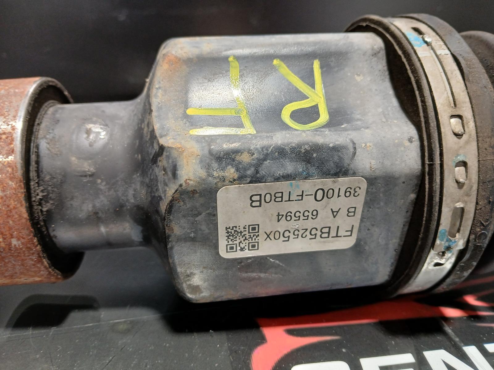 2014 Mazda Cx5 RIGHT DRIVESHAFT FRONT 4WD DIESEL KE P/N FTB52550XA 02/12-12/16 1 image 2