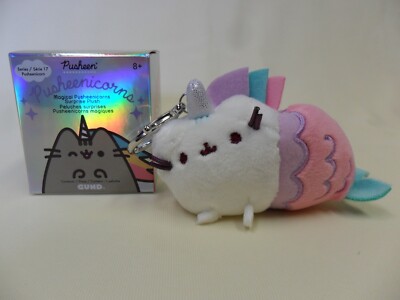 Gund NEW Pusheen Blind Box MERMAID PUSHEENICORN Series 17 Opened Plush Cat