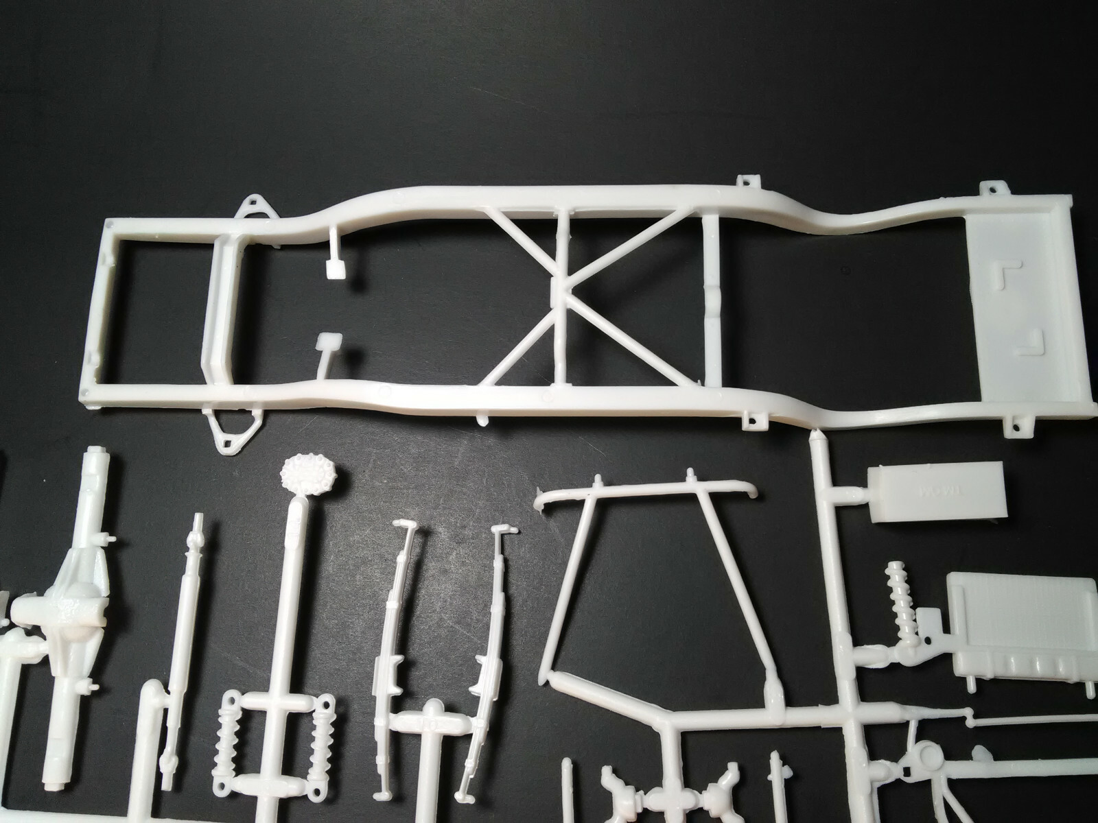 Frame axle quick change rearend Chevy Rat trap 1974 Vega Modified Race Car 1/25