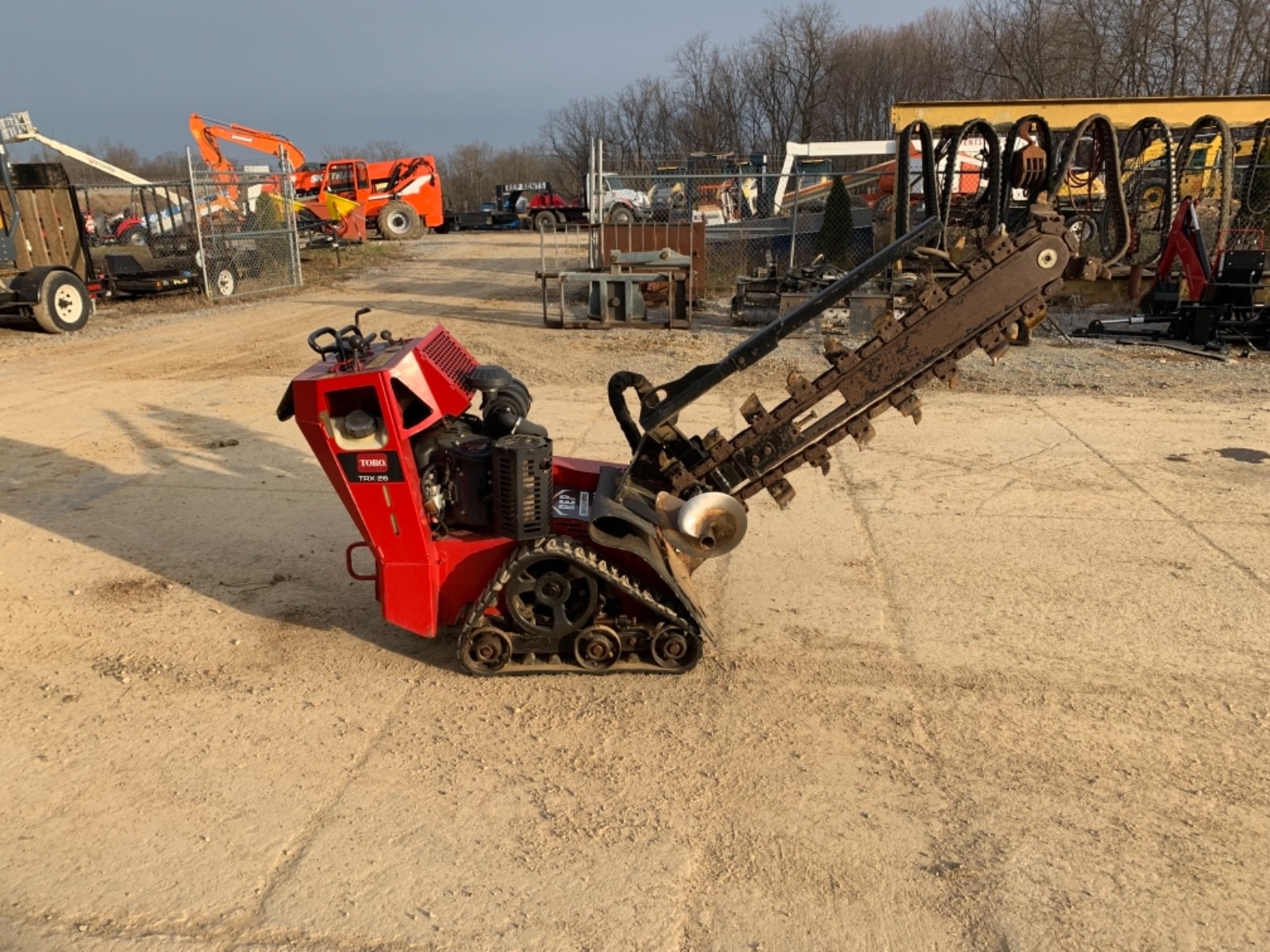 2011 Toro TRX26 Trencher *NEW ENGINE* VIDEO