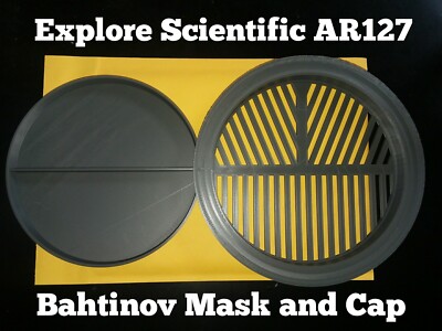 Explore Scientific AR127  Bahtinov Focus Mask with Cap