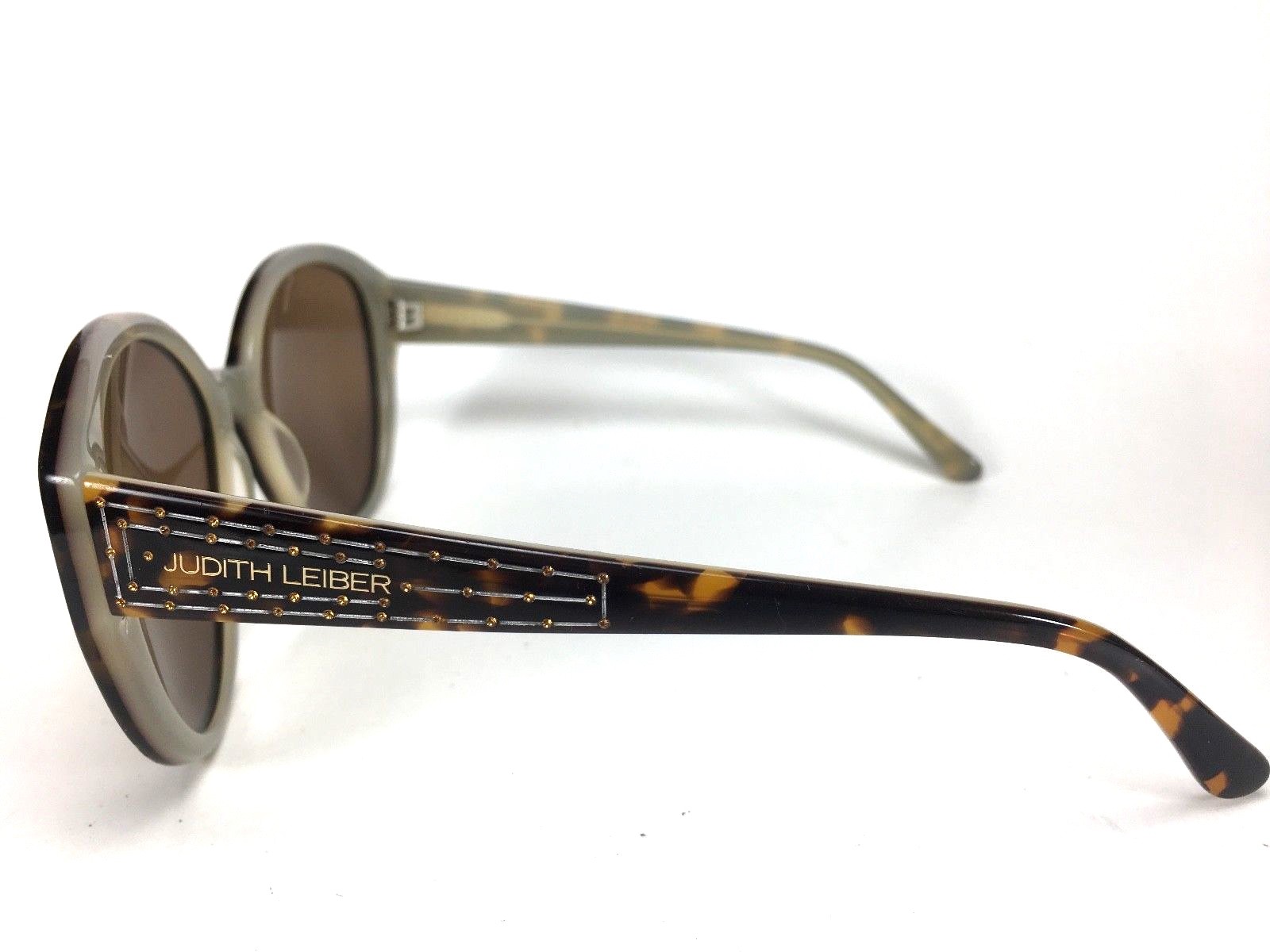 Judith Leiber JL5017 02 Sunglasses Rhinestones 56-17-140 SEE DETAILS! J3