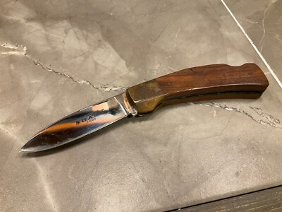 vintage CUSTOM CRAFTED SHARP 4000S Japan folding pocket knife