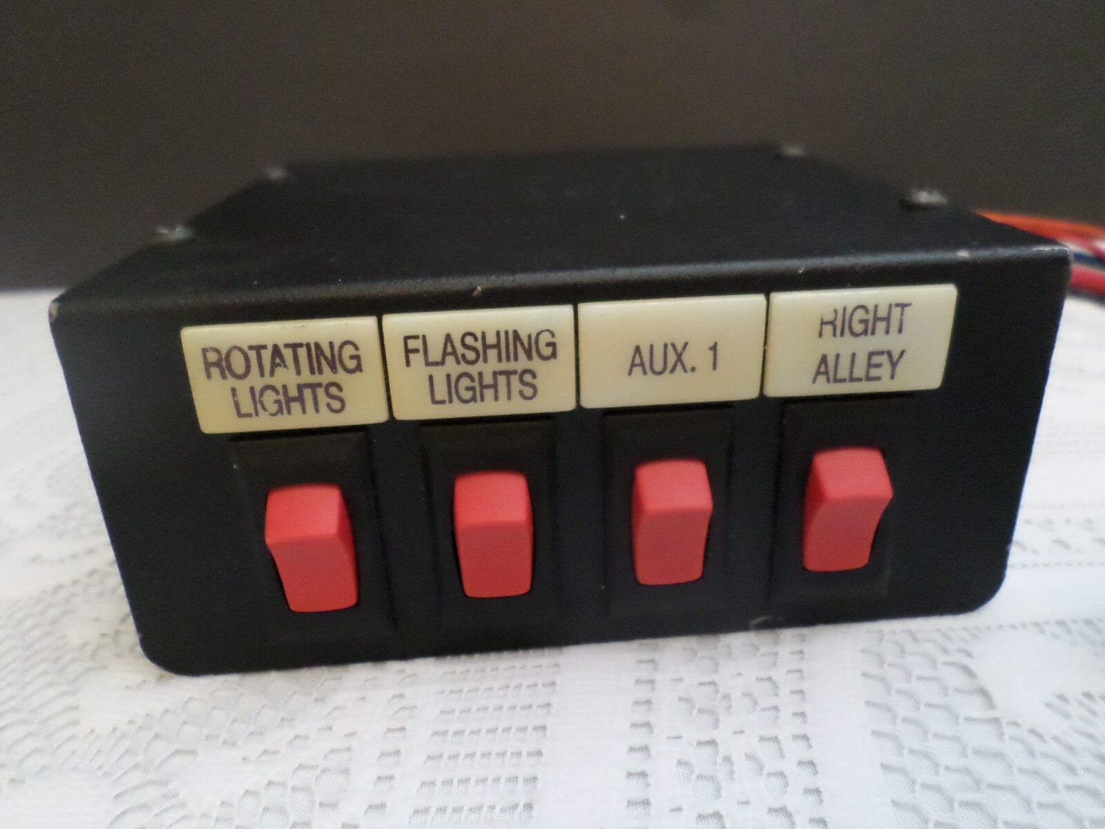 Federal Signal Switch Module SW200-012 Light Control Box