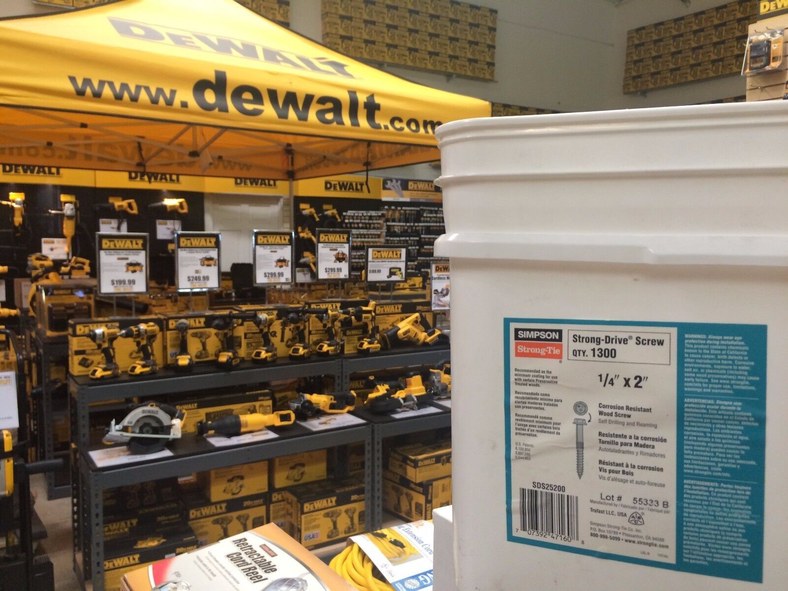 Simpson SDS Screws Heavy Duty Connector Screw (Choose Size & Quantity)