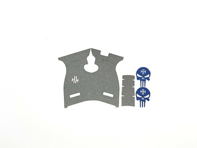  HANDLEITGRIPS Textured Rubber Gun Grip  Wrap SKULL KIT for SPRINGFIELD XD 9/40