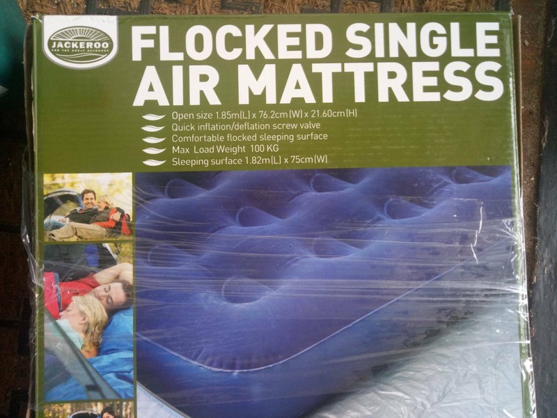 jackaroo self inflating mattress