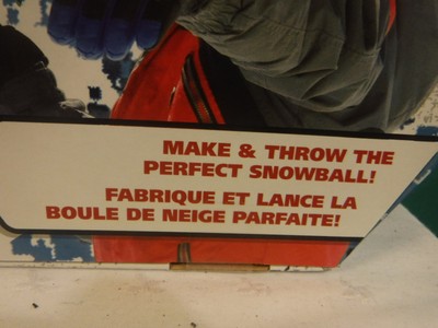 Artic Force Snow Tracball from Wham-o New  Snowball Fight!