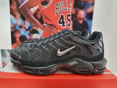 Nike Air Max Plus ブラック 10 Nike Air Max Plus TN Black Chrome Men's UK 10.5 EUR 45.5