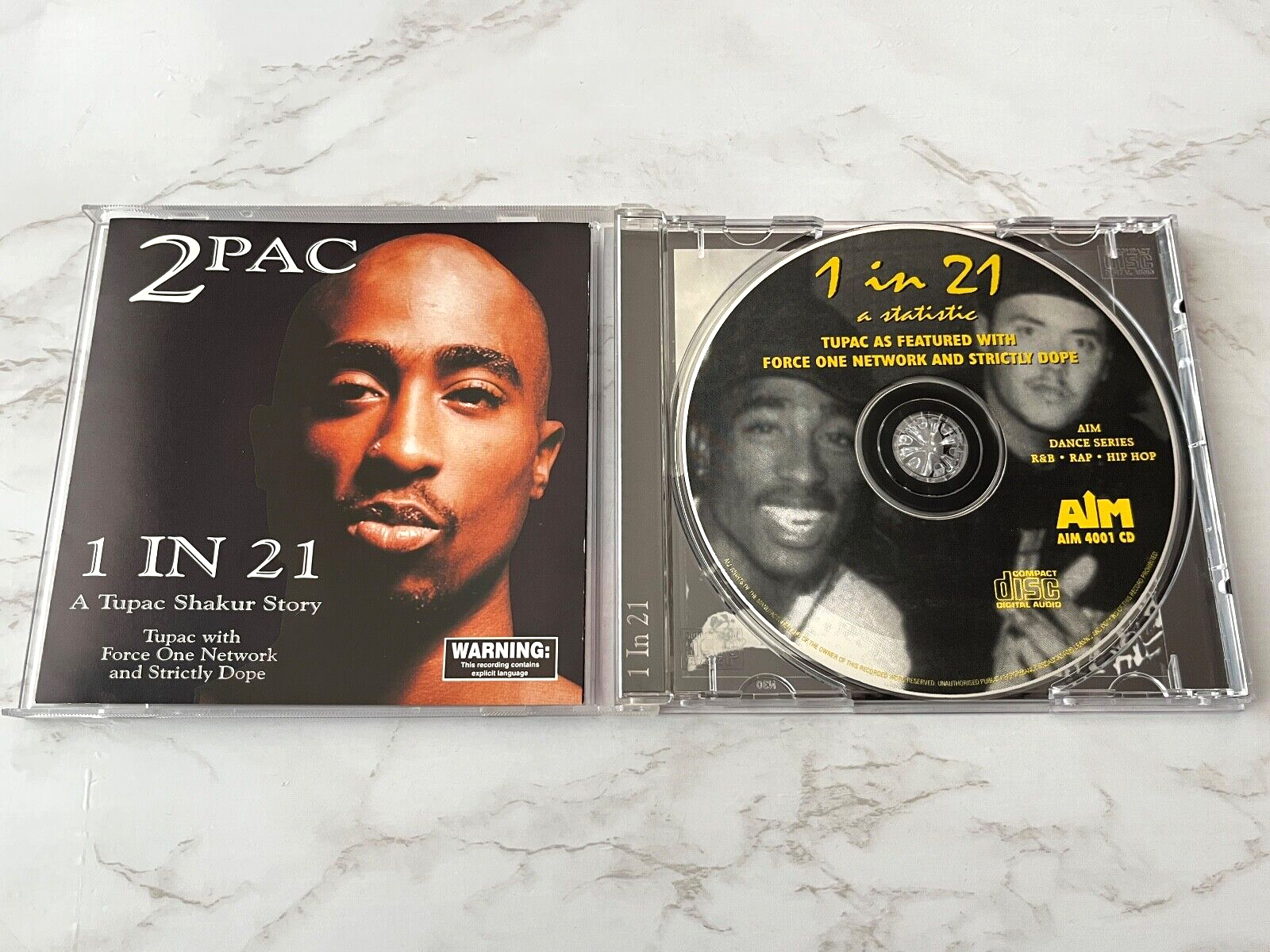 2Pac 1 In 21 A Tupac Shakur Story CD AUSTRALIA IMPORT! 1997 2Pac 1 In 21 A Tupac Shakur Story CD AUSTRALIA IMPORT! 1997