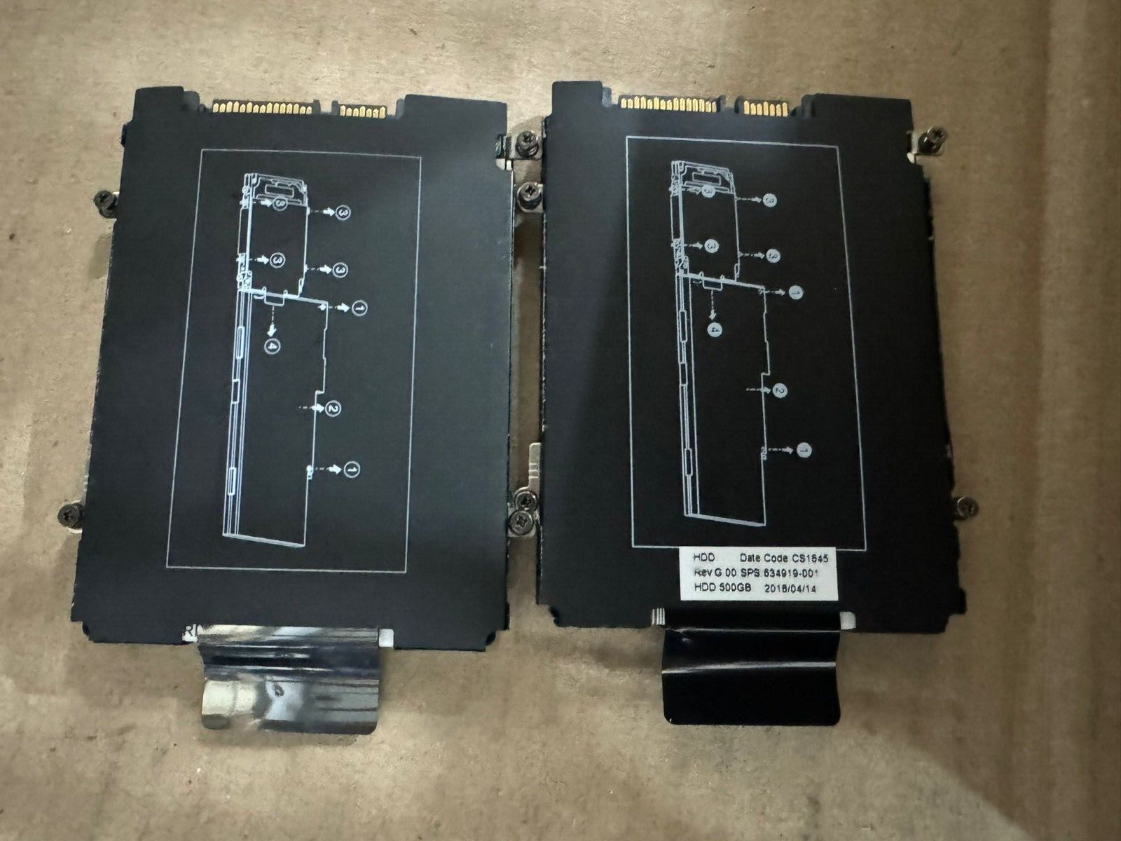 2 PACK !! Seagate ST500LM021 Mobile HDD 500GB  2.5" SATA III Laptop Hard Drive
