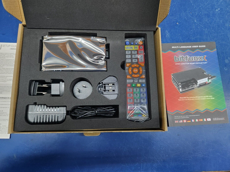 OSSC HDMI Open Source Scan Converter With Remote Bitfunx