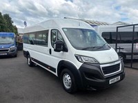 2019 Peugeot Boxer 12 MONTH PSV MOT 2.0 BlueHDi L4 H2 MINIBUS 17 SEATER 130ps Mi