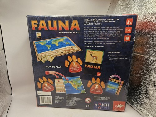 FAUNA a Wild Game by Friedemann Friese 2010 out of Print Complete FoxMind New