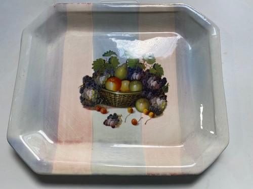 Ceramica Due Torri Serving Platter Fruit Basket Garantito per