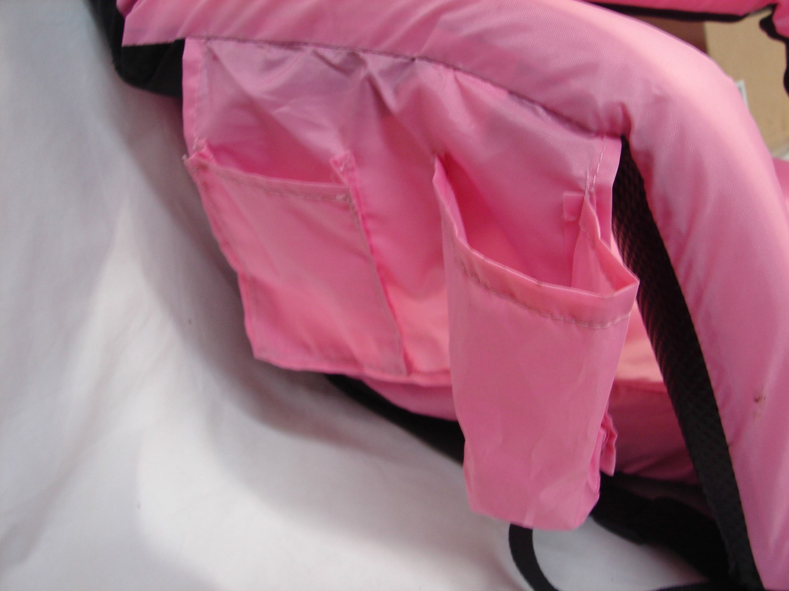 DRIFTSUN FOLDING PICNIC CHAIR STADIUM SEAT BACK SUPPORT RECLINES PINK