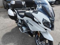 2019 69 BMW R1250RT LE WHITE FSH R 1250 RT LE TOP SPEC NEW MOT 17k MILES