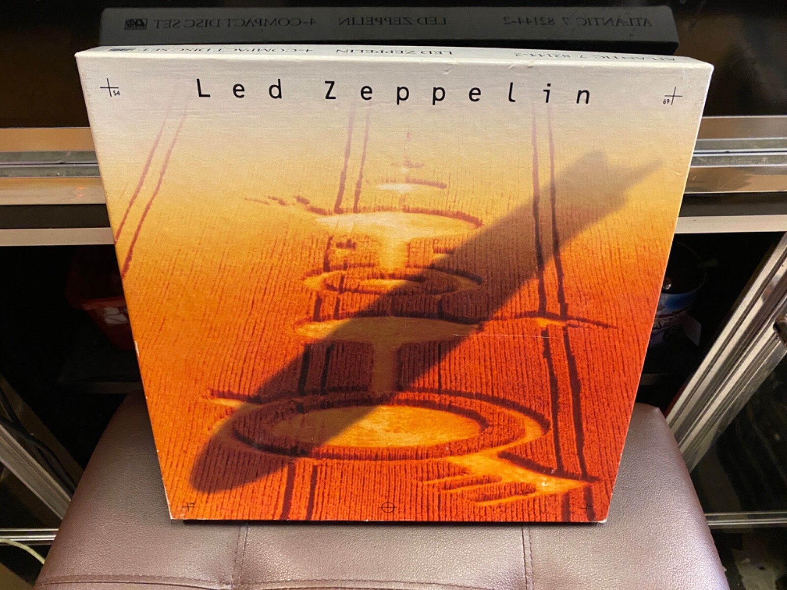 洋楽 LED ZEPPELIN 4CD BOX SET FRAMED 洋楽 LED ZEPPELIN 4CD