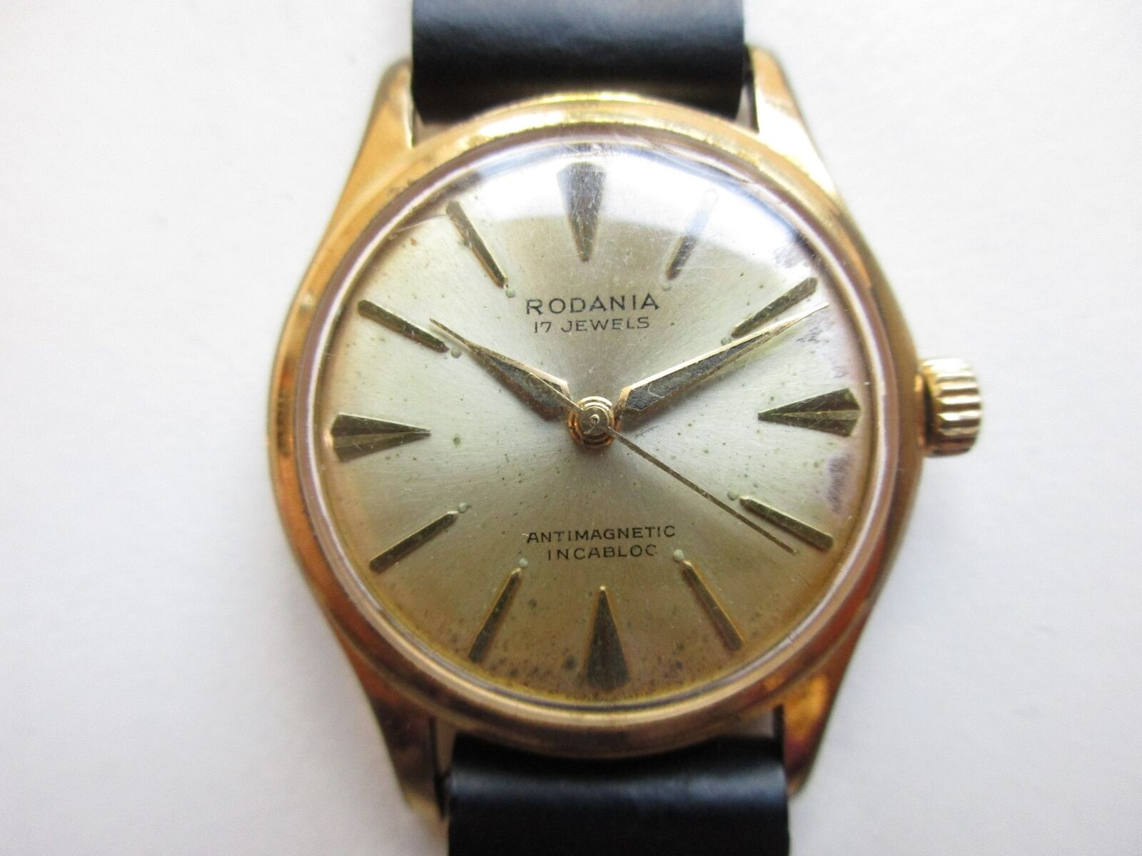 Rodania 1950's vintage men's watch AS cal. 1686 movement Rodania 1950's vintage men's watch AS cal. 1686 movement