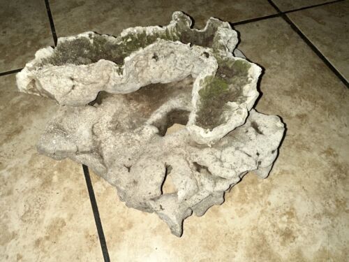 Kidney Stone Fish Tank Aquarium Shelf Rock Natural Cave Tunnel Not Drilled