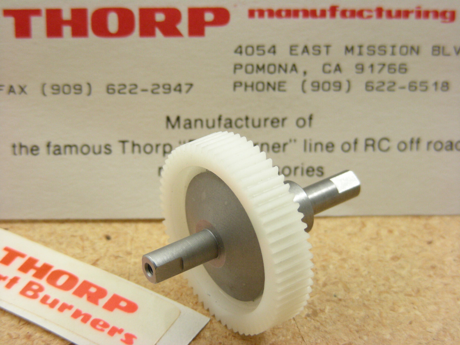 Vintage THORP 5350 Traxxas Nitro Hawk BLUE EAGLE Ball Diff Differential Rare NEW