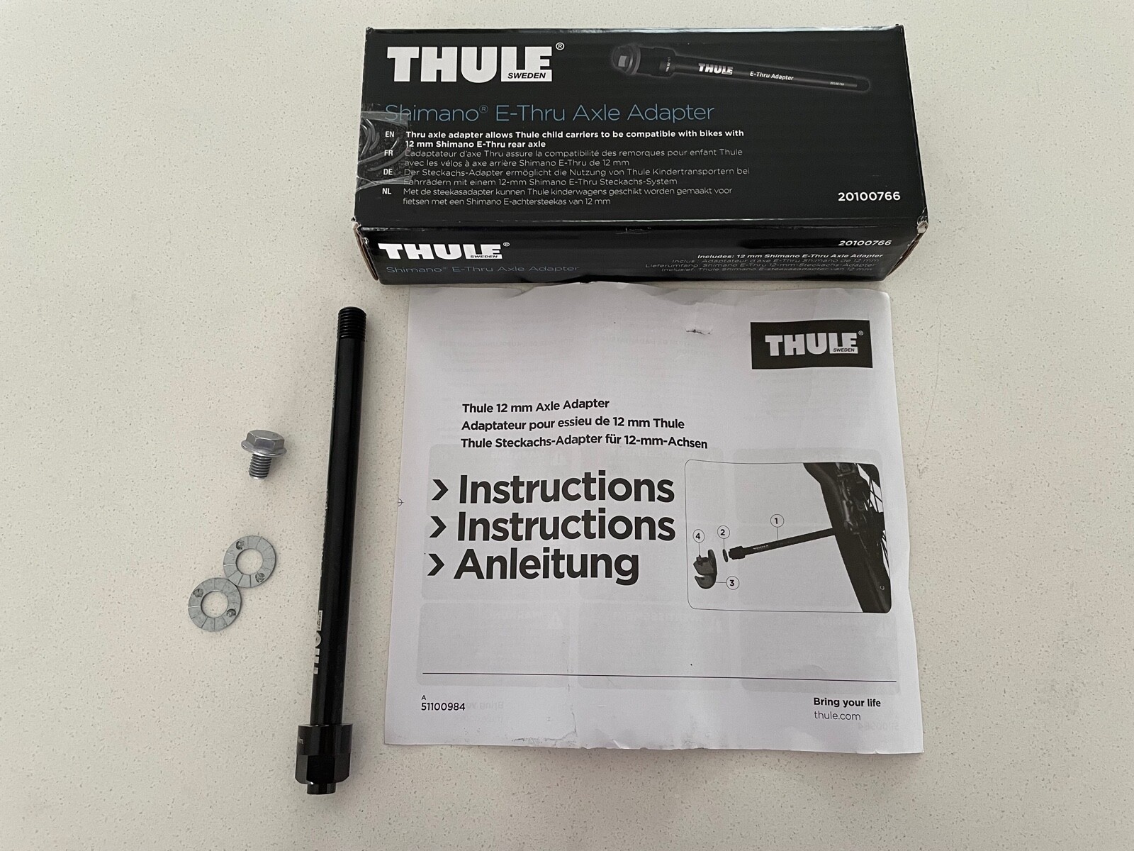 Thru axle thule cheap