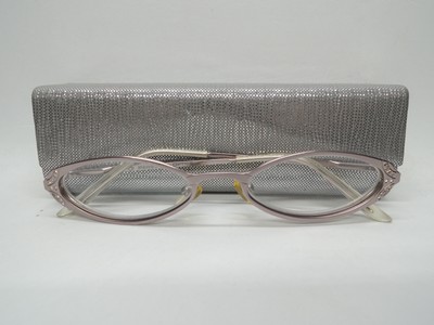 NEW PERSONAL OPTICS +3.0 Readers Narrow Oval Modern Crystal Flex Eyeglases 49-16