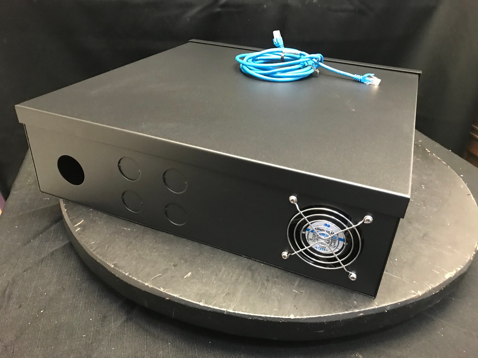Heavy Duty DVR Security Lockbox LX w/ Fan & Cam Lock #S