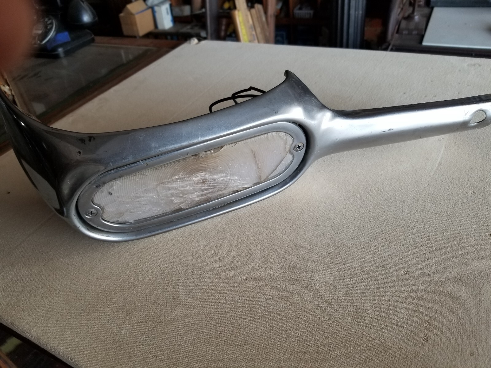 Grill Piece Chrome Left Side Turn Signal Parking Light